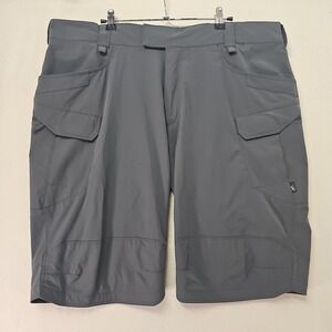 Helikon Tex 11" Outdoor Tactical Shorts Mens 42 Gray Cargo Canvas Utility Hiking